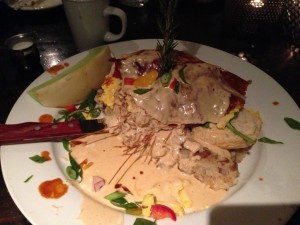 Hash House A Go Go - Andy's Sage Fried Chicken Benedict