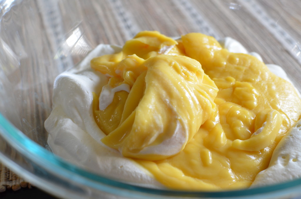 Cream and Lemon Curd