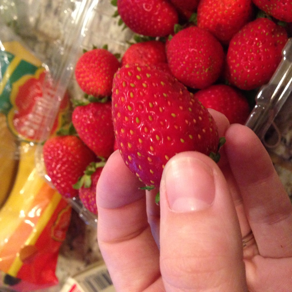Really good strawberries!!!