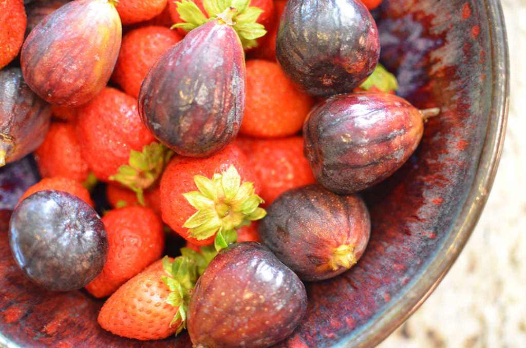 Figs and Strawberries
