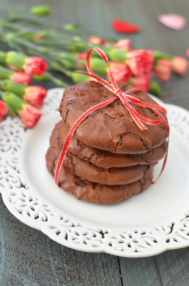 Flower-less Dark Chocolate Cookies 
