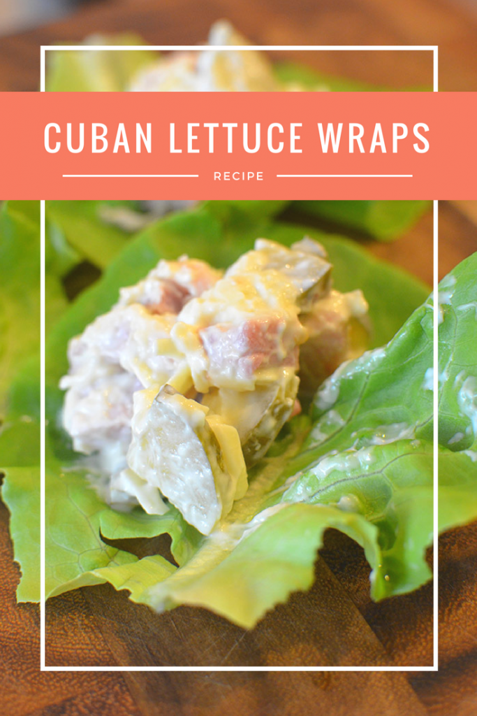 Cuban Lettuce Wraps! -inspired finger foods for you and your company to enjoy!