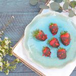 Fun for parties or for your love! Boozy chocolate covered strawberries are a delight!