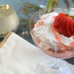 White Wine Strawberries and Cream is a gorgeous dessert that is perfect for a fancy dinner party or a relaxed night at home