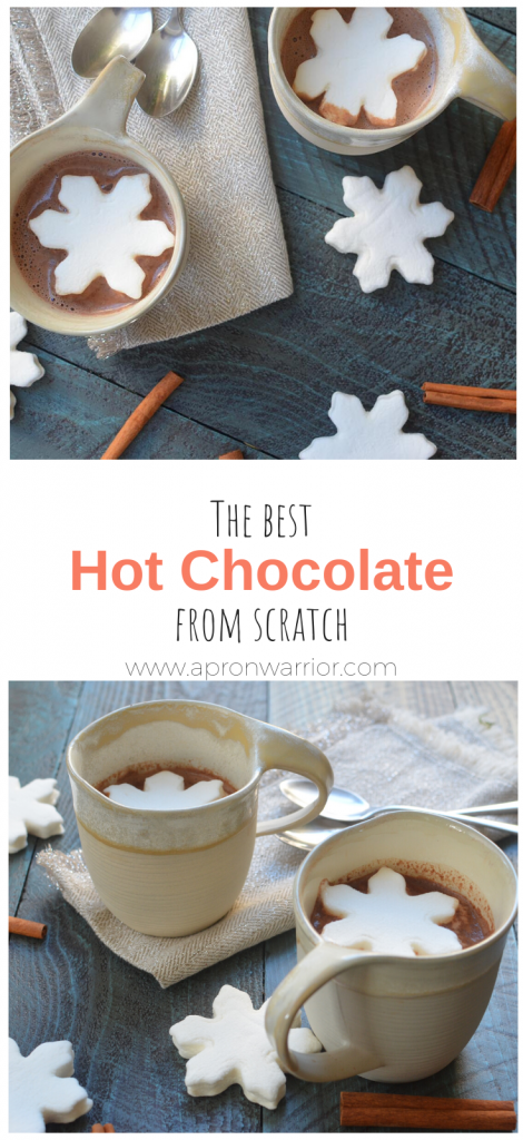 An easy and delicious, rich hot cocoa recipe